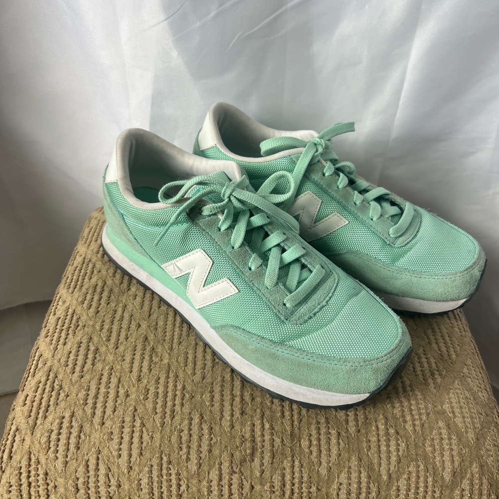 Women’s NEW BALANCE Mint Green* 501 Sneakers